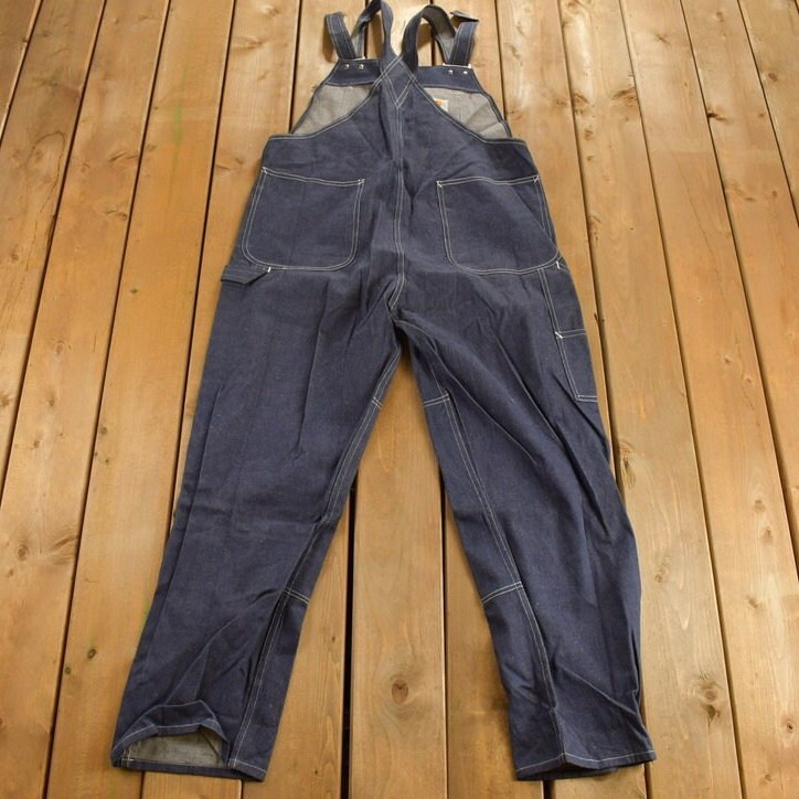 Vintage 1990s Golden Horse Zip Up Front Overalls Size 42 x 30