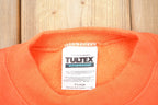 Vintage 1990s Tultex Superweight Orange Crewneck Sweatshirt