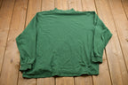 Vintage 1990s Nike University of Michigan State Collegiate Mockneck