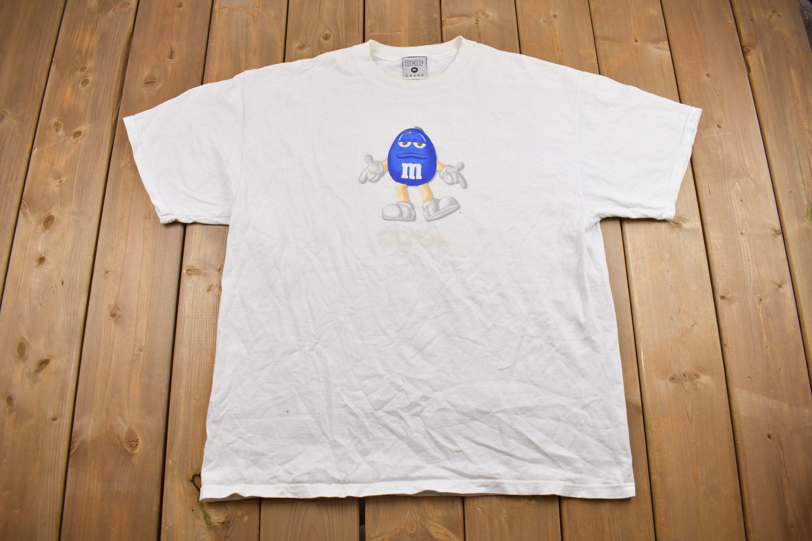 Vintage 1990s M&Ms Cool Graphic T Shirt