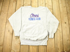 Vintage 1990s Omni Fitness Club Champion Reverse Weave Crewneck Sweatshirt