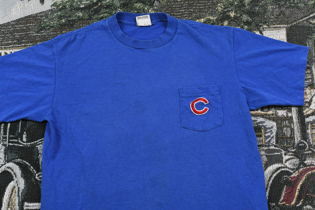 Vintage 1990s Chicago Cubs MLB Nutmeg Sportswear T-Shirt
