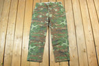 Vintage 1990s Army Camouflage Cargo Pants Size 34 x 29