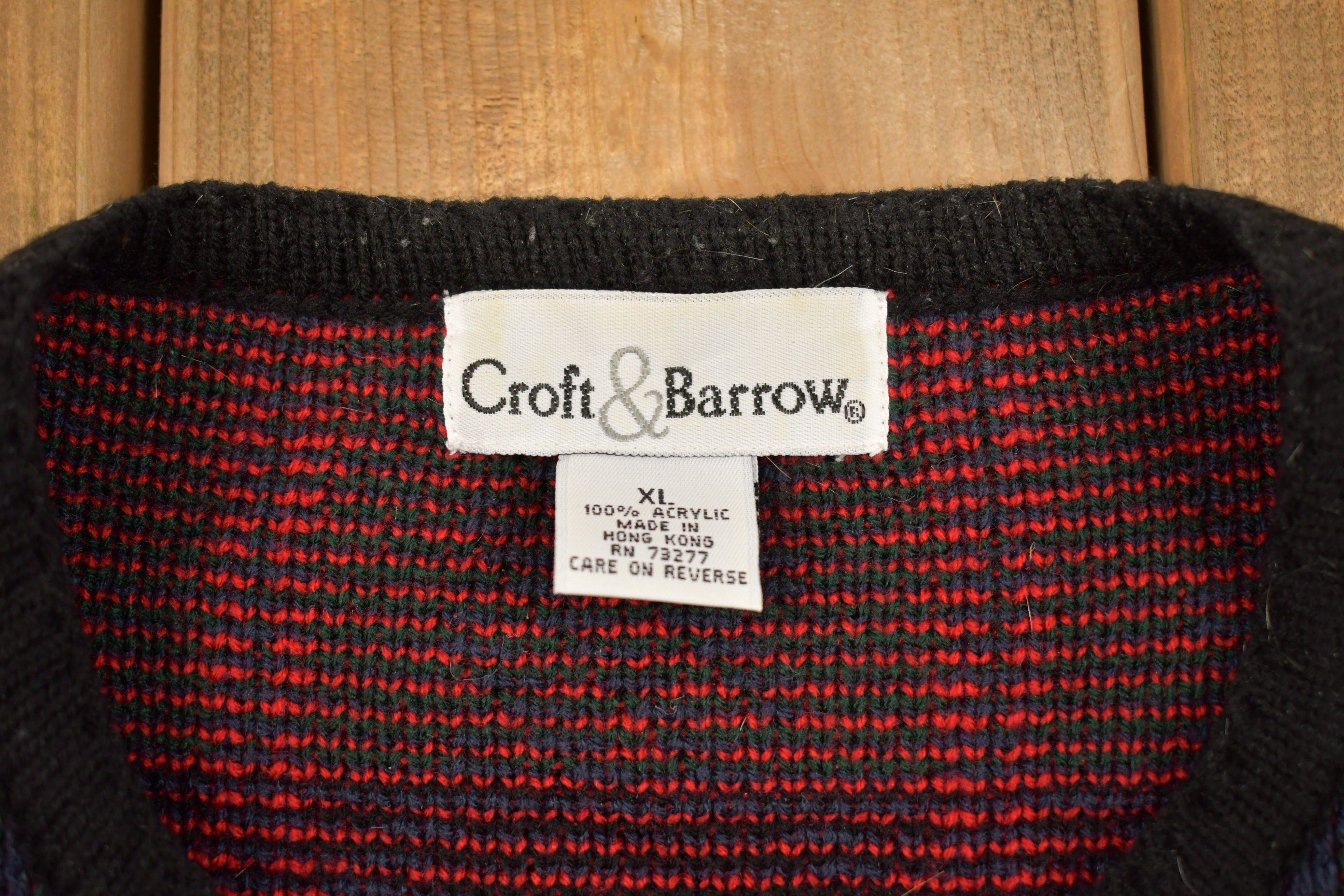 Vintage 1990s Knitted Cardigan Sweater
