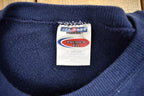 Vintage 1990s Navy Blue Jerzees Blank Crewneck Sweatshirt