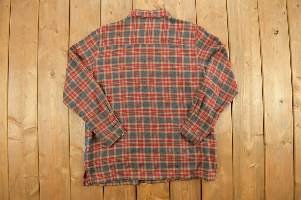 Vintage 1990s Bobbie Brooks Plaid Button Up Shirt