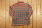 Vintage 1990s Bobbie Brooks Plaid Button Up Shirt