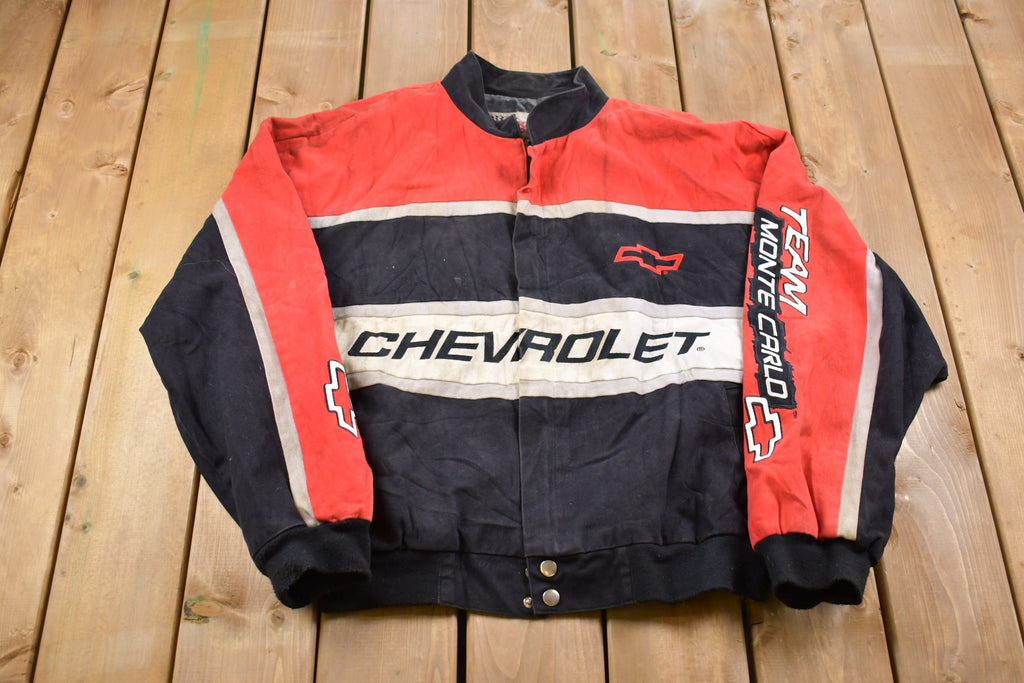 Vintage 1980s Chevrolet Team Monte Carlo Racing Jacket