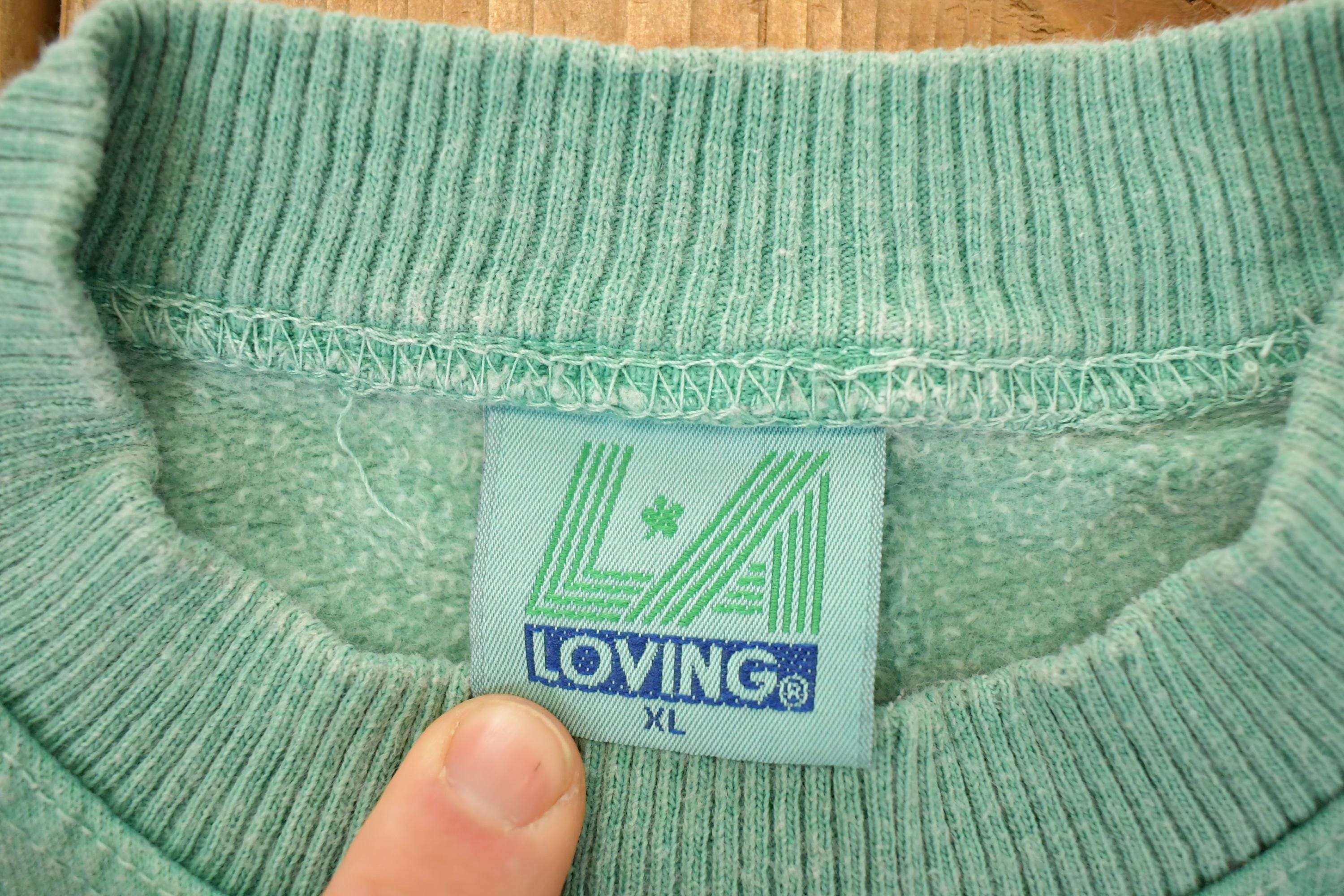 Vintage 1990s LA Loving Minnesota State Fair Embroidered Crewneck Sweatshirt Mens XL