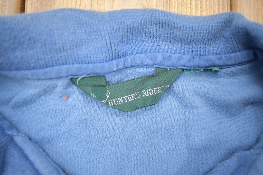 Vintage 1990s Hunters Ridge Velour Button Up Shirt