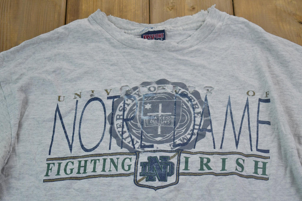 Vintage 1990s University of Notre Dame T-Shirt