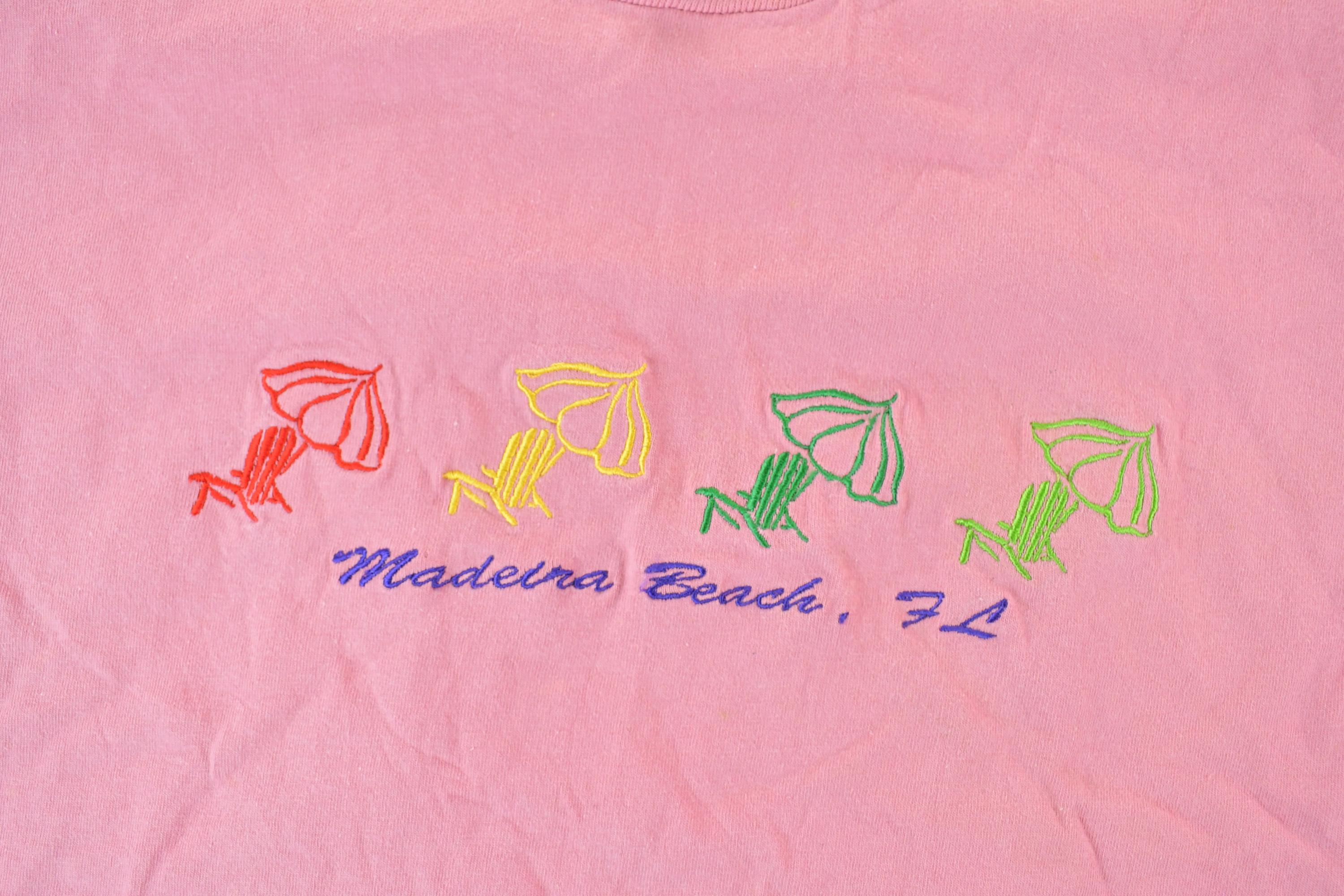 Vintage 1990s Madeira Beach Florida Single Stitch T-Shirt