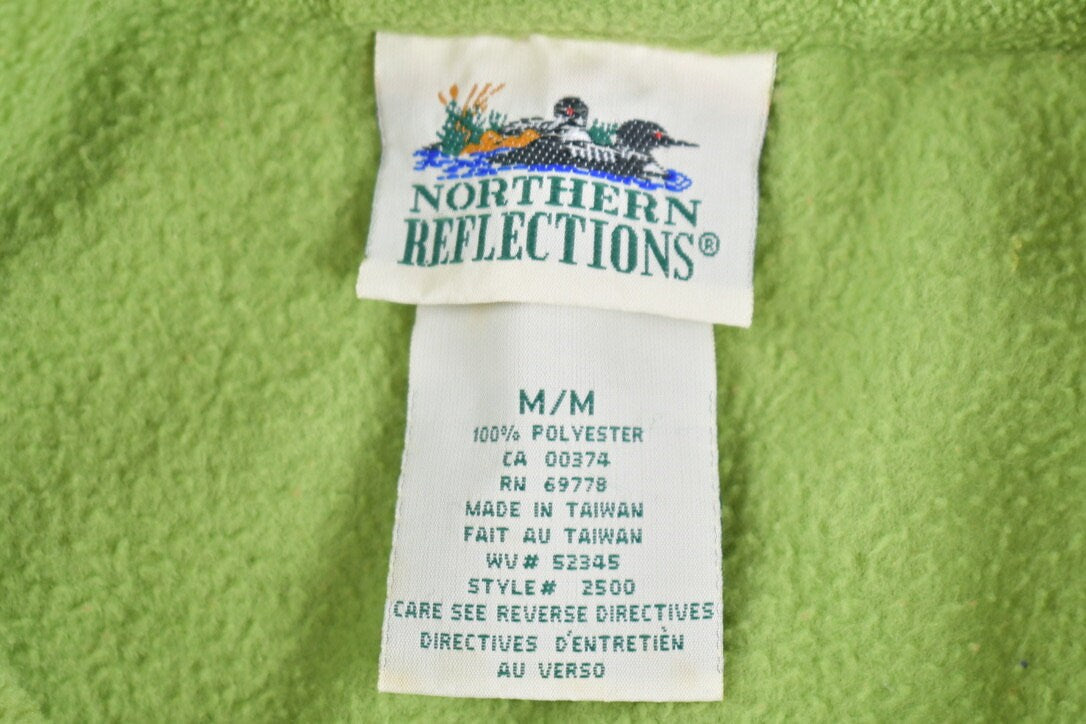 Vintage 1990s Northern Reflections Full Zip Up Fleece Sweater