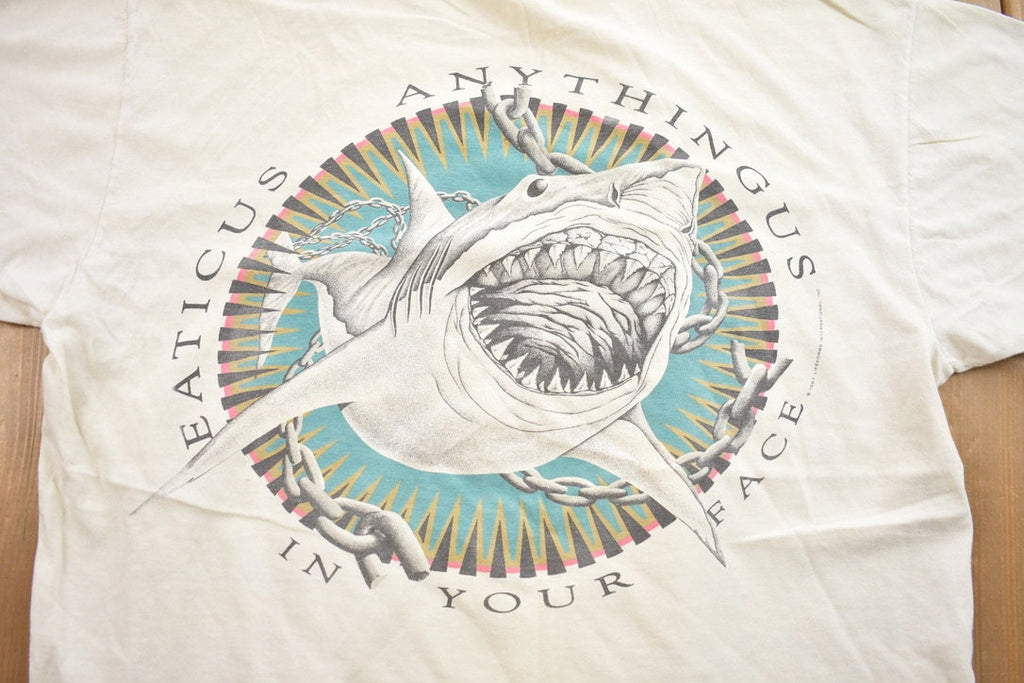 Vintage 1994 Graphic Eaticuds Anythingus In Your Face T-Shirt