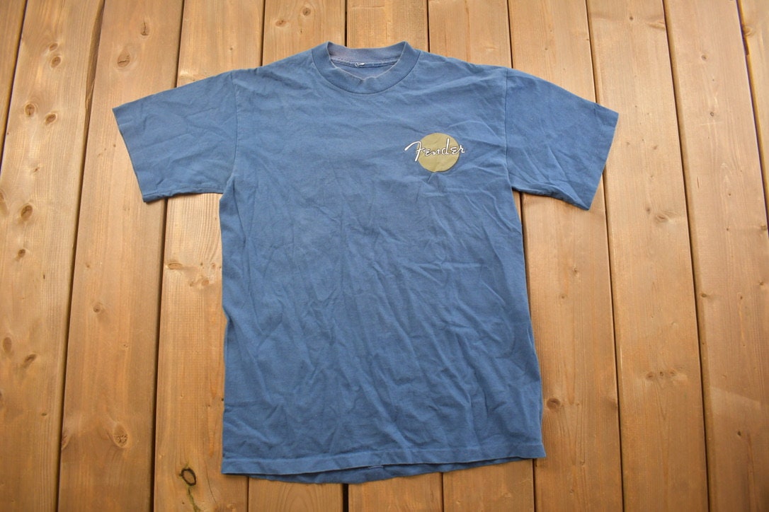 Vintage 1990s Fender Guitars Graphic T Shirt
