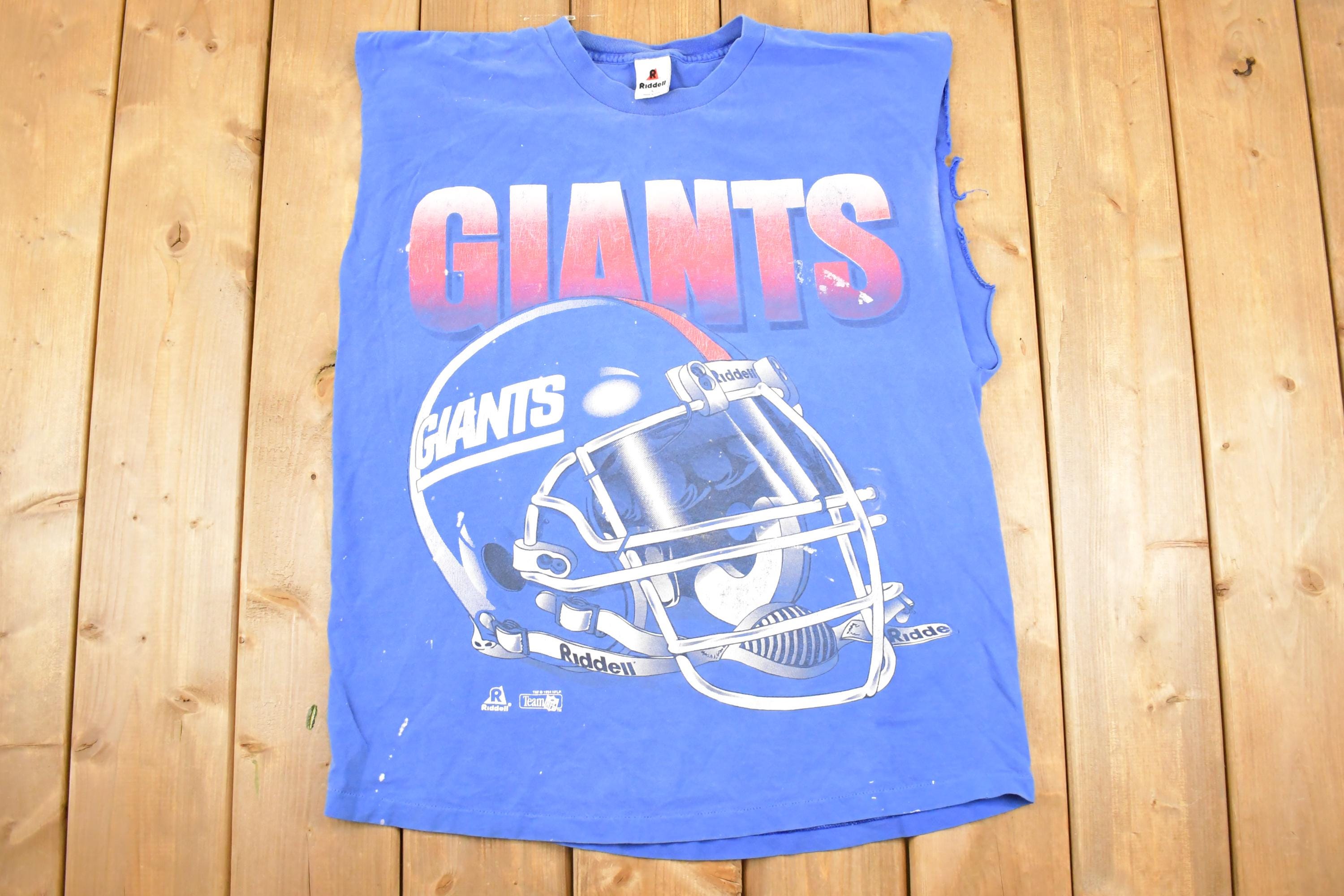 Vintage 1994 Riddell New York Giants NFL T-Shirt Men's