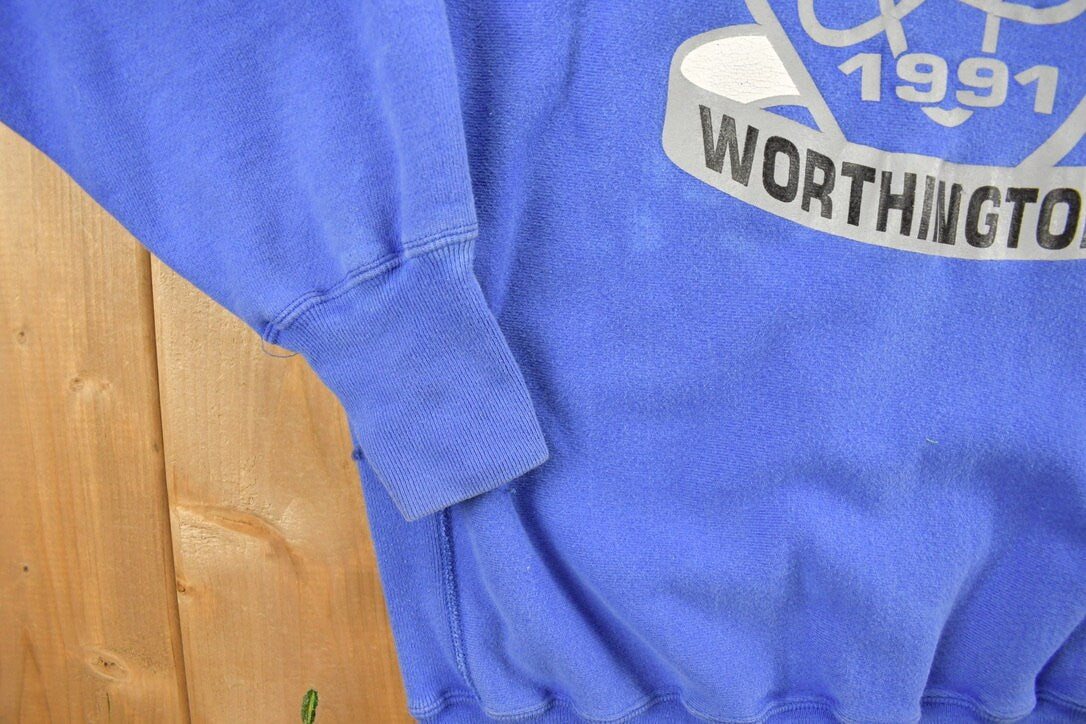 Vintage 1991 Kilbourne Worthington Soccer Champion Crewneck