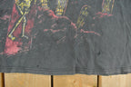 Vintage 1991 Slayer Seasons in the Abyss Tour Thrashed Band T-Shirt Men's XL