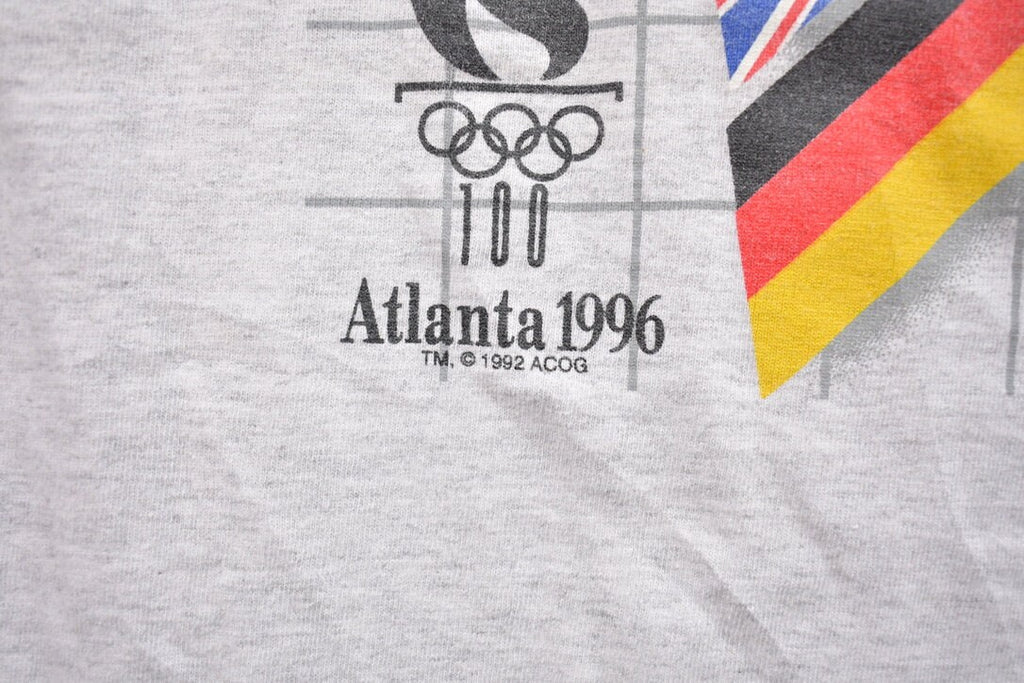 Vintage 1996 Olympic Games Flag Graphic T-Shirt
