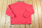 Vintage 1990s Mont Tremblant Quarter Zip Souvenir Crewneck Sweatshirt