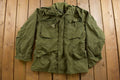Vintage 1970s Distressed Military Field Coat