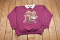 Vintage 1990s Cotton Grove Cute Dogs Collared Crewneck