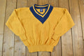 Vintage 1990s Gap Cable Knit V Neck Sweater