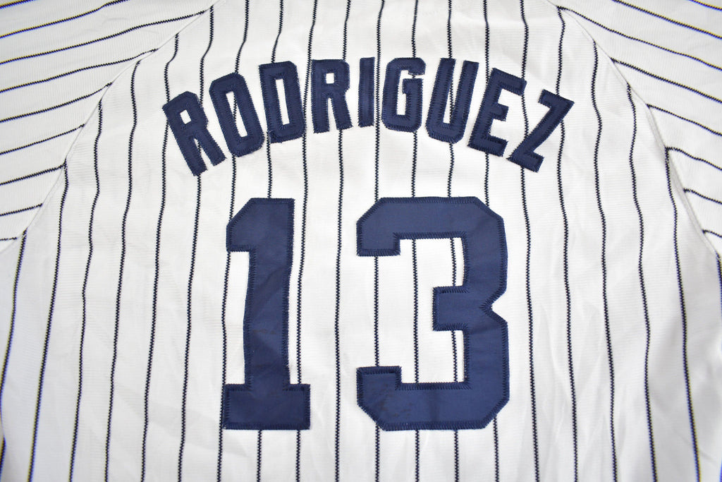 Vintage 2000s New York Yankees Alex Rodriguez Russell MLB Baseball Jersey