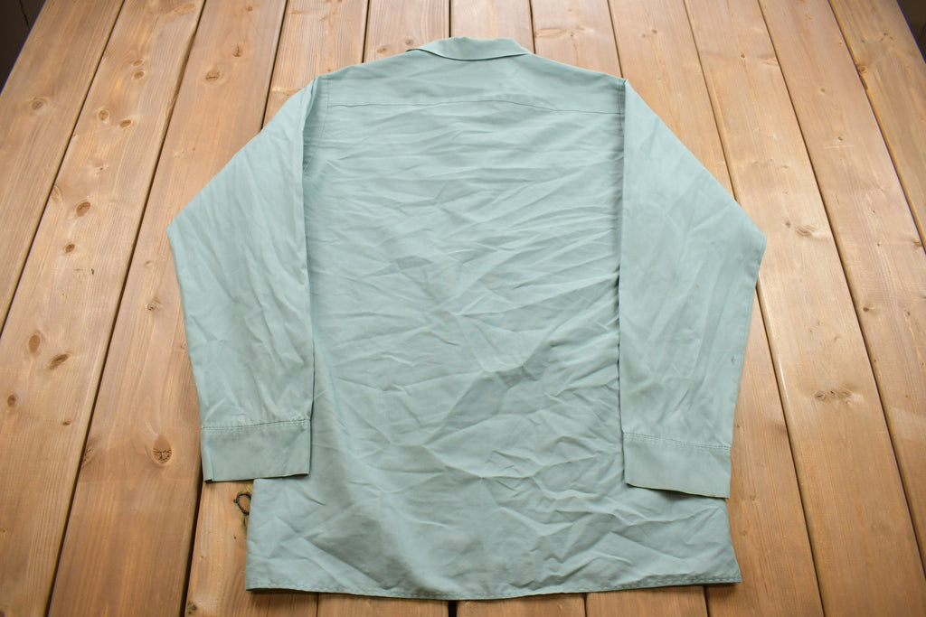 Vintage 1980s Woodbridge School District Button Up Shirt