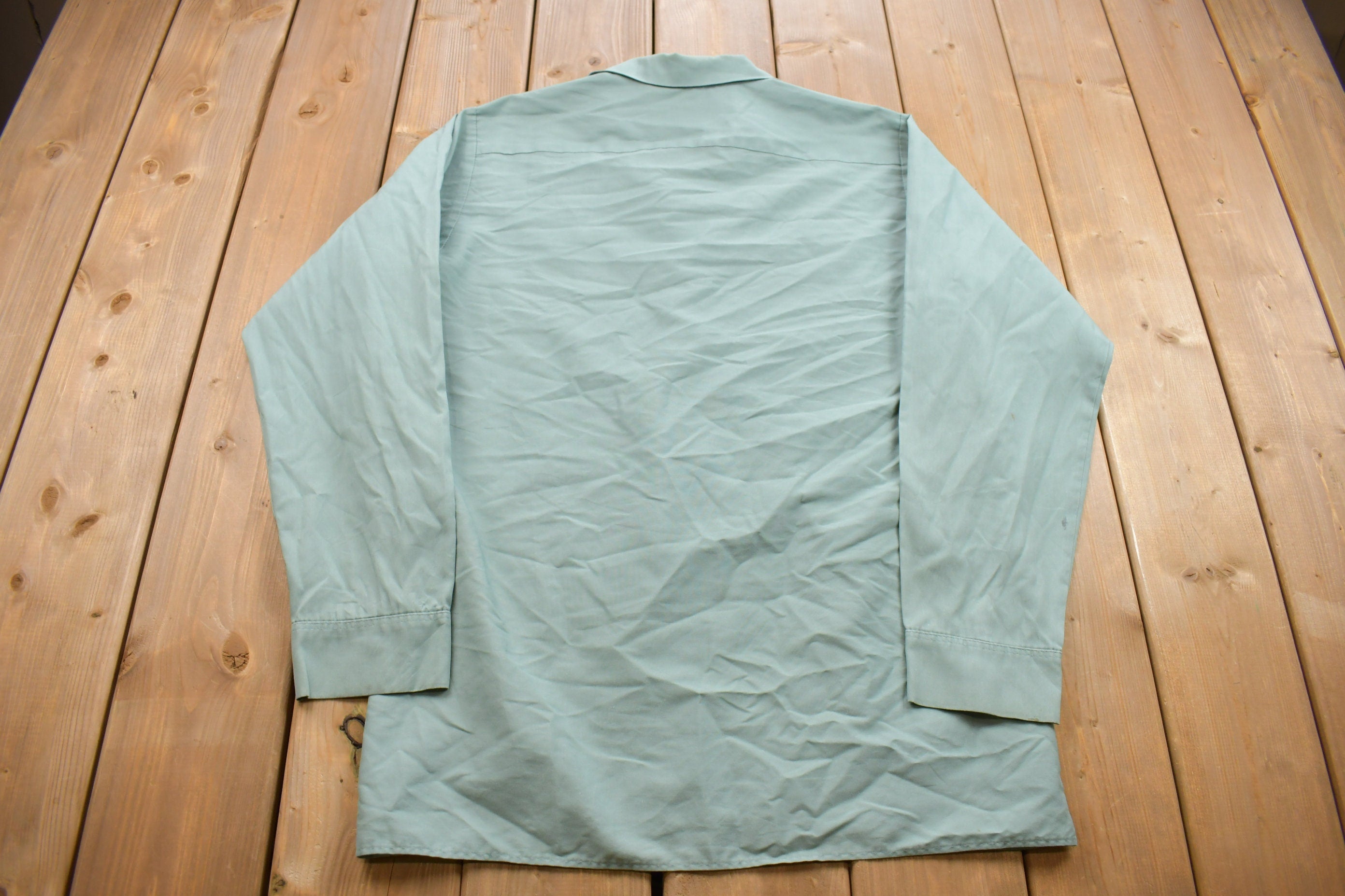 Vintage 1980s Woodbridge School District Button Up Shirt