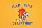 Vintage 1990s Kap Fire Department Dalmatian Graphic T-Shirt