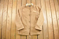 Vintage 1980s London Fog Faux Lambskin Sheerling Leather Jacket