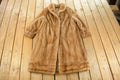 Vintage 1980s Mink Fur Coat Women's Large