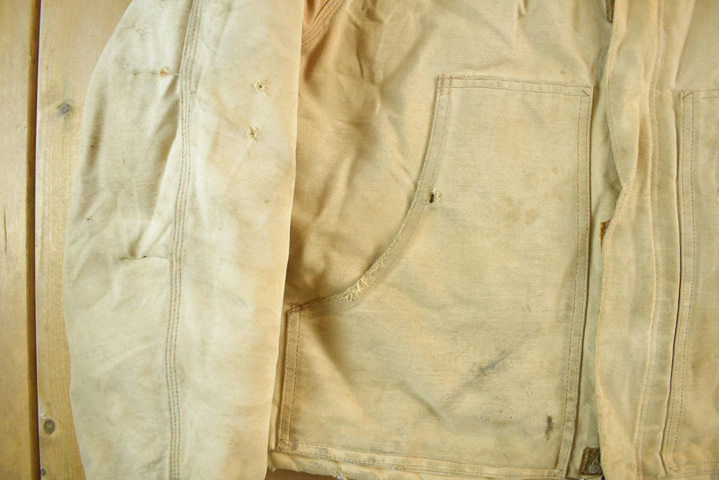 Vintage 1990s Carhartt Canvas Jacket Men's Large