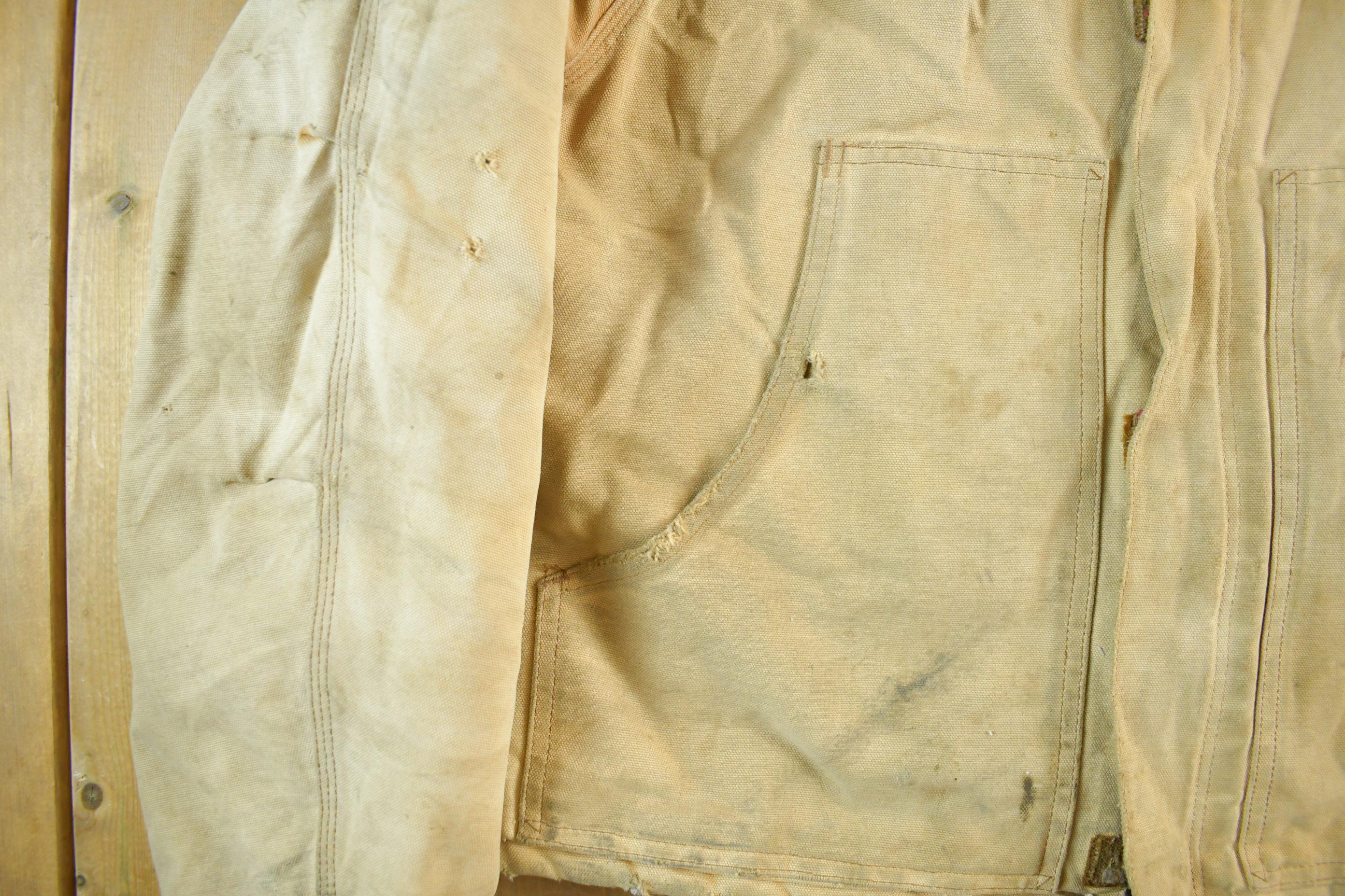 Vintage 1990s Carhartt Canvas Jacket Men's Large