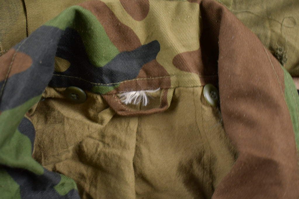 Vintage 1990s Military Camo Jacket