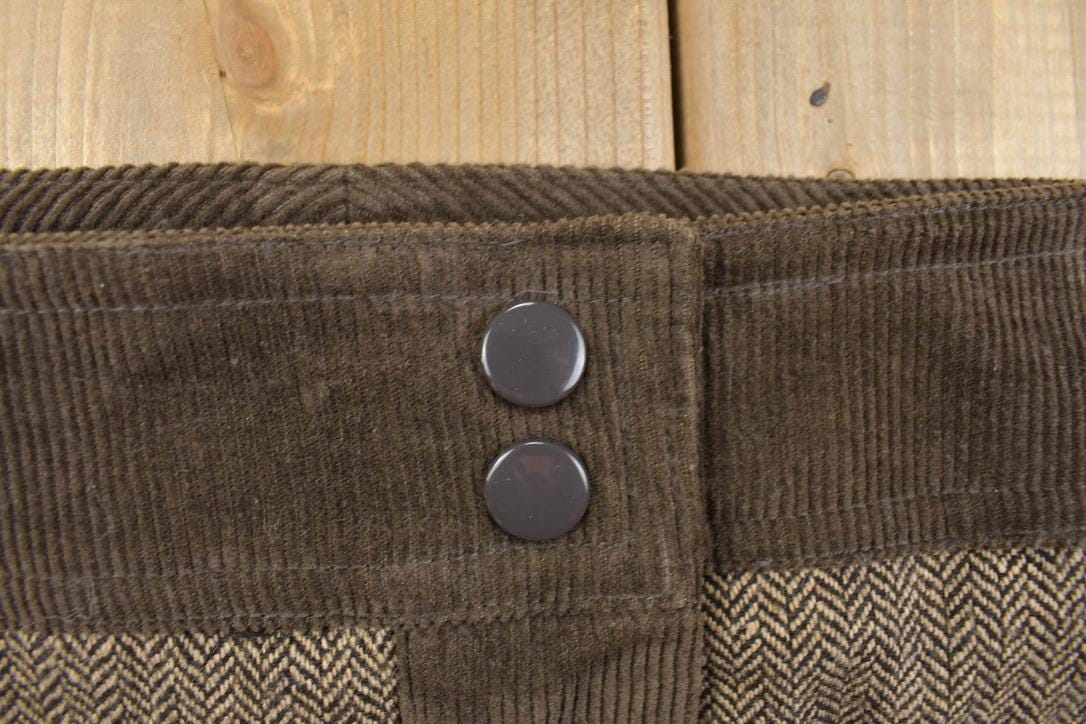 Vintage 1990s Togo Corduroy Skirt Size 8  True Vintage  Vintage Skirt  Retro Style