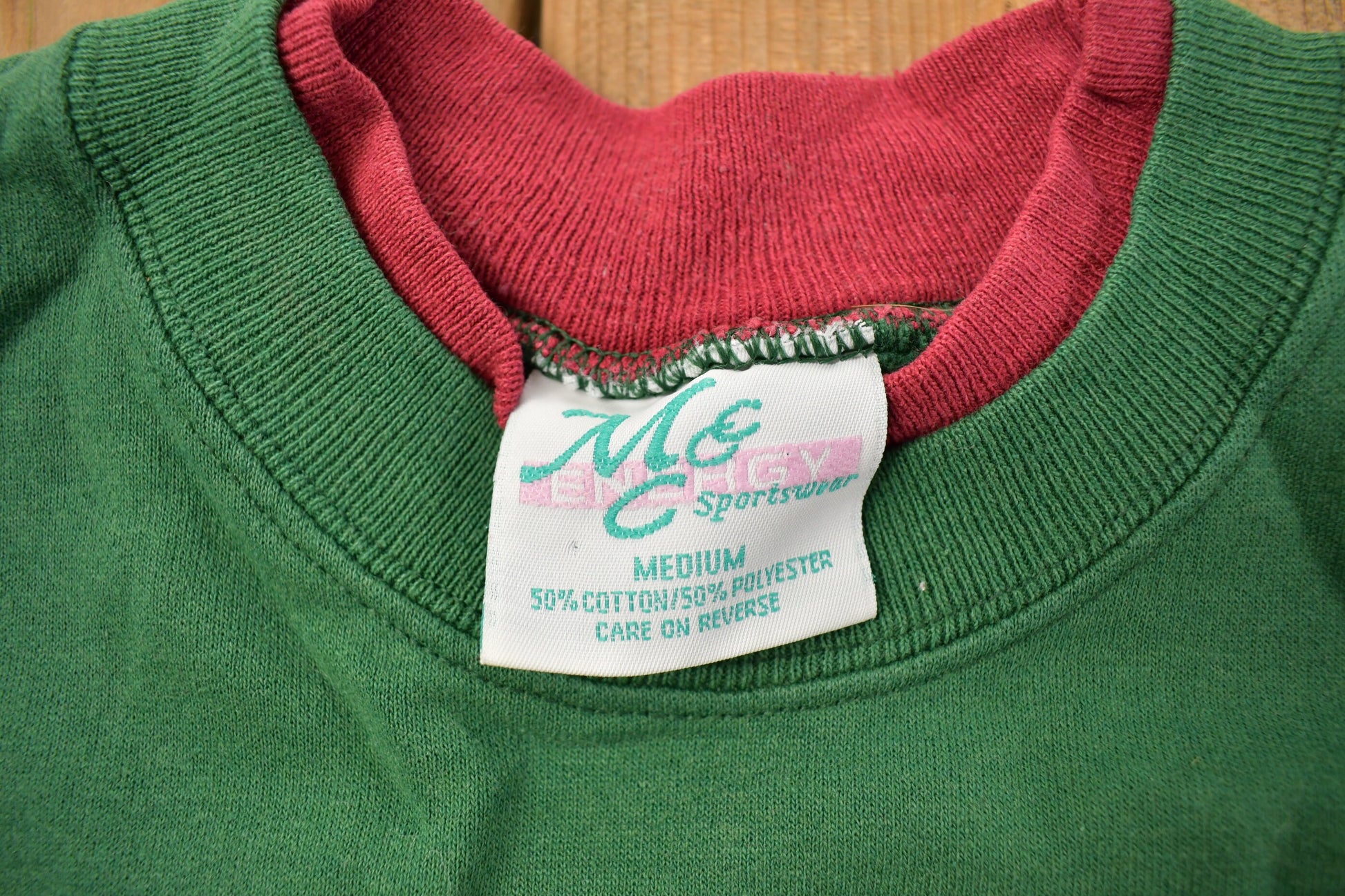 Vintage 1990s Fall Themed Crewneck Sweatshirt /