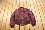 Vintage 2000's Alpha Industries Reversible Bomber Jacket