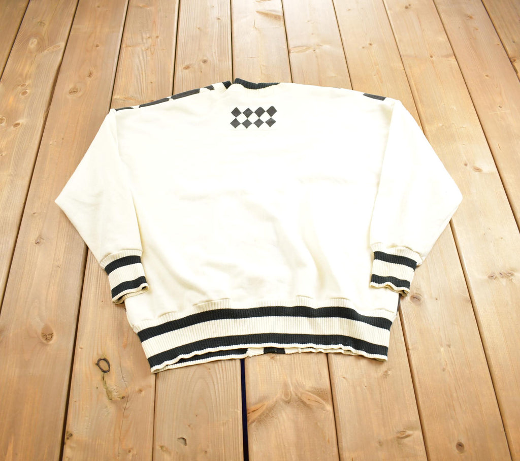 Vintage 1990s Ms. Organically Grown Knit Cardigan Sweater