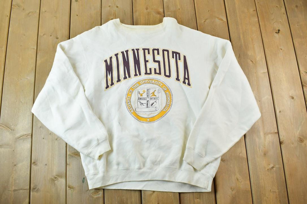 Vintage 1990s Minnesota University Galt Sand Collegiate Crewneck