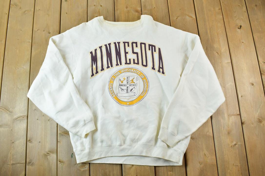 Vintage 1990s Minnesota University Galt Sand Collegiate Crewneck