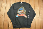 Vintage 1999 Chicagoland Motorcycle Parade Toys For Tots Crewneck Sweatshirt