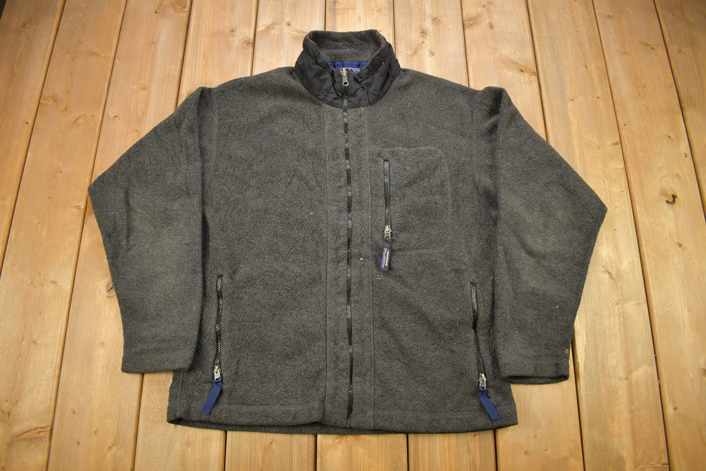 Vintage 2001 Patagonia Synchilla Full Zip Fleece Sweater