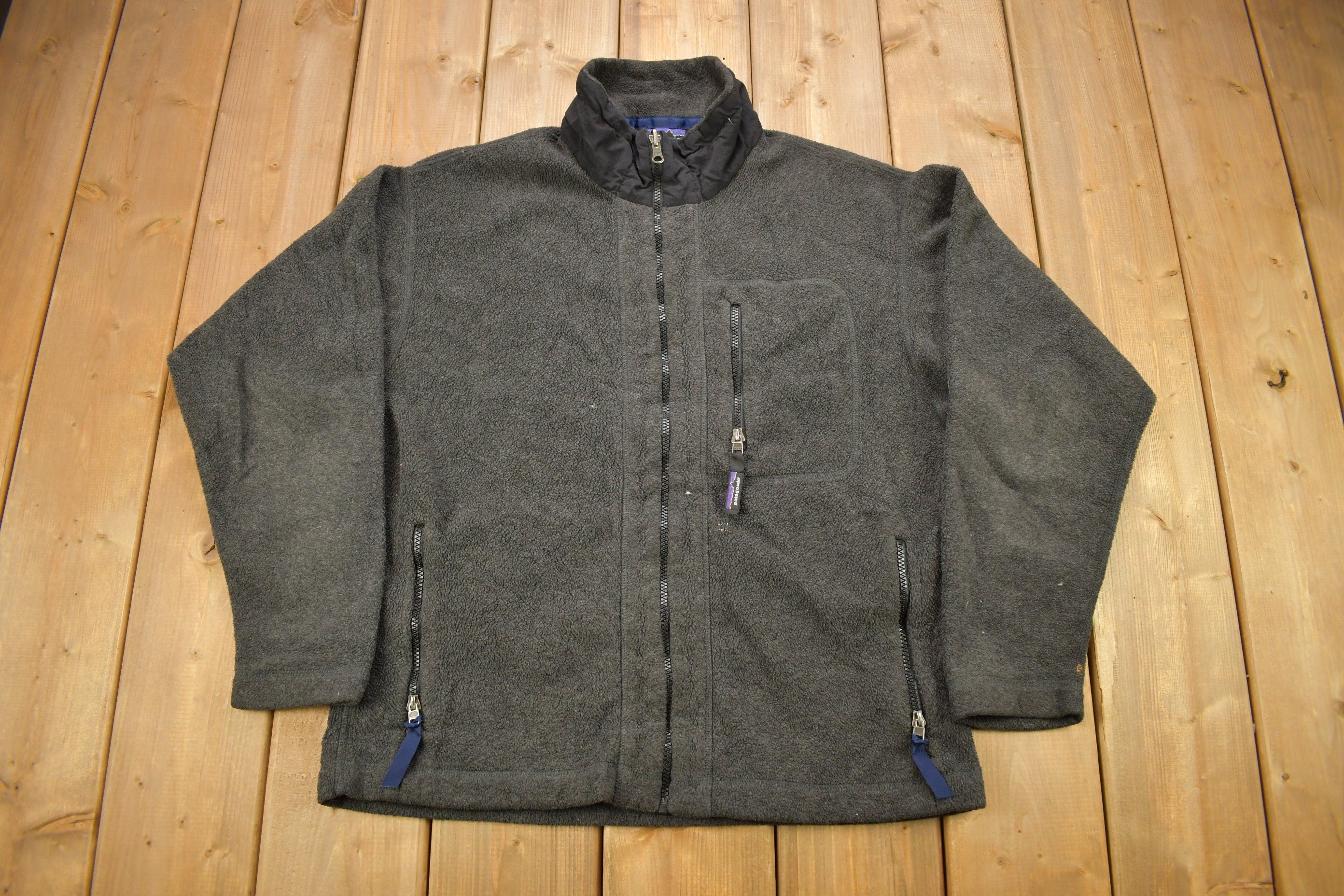 Vintage 2001 Patagonia Synchilla Full Zip Fleece Sweater