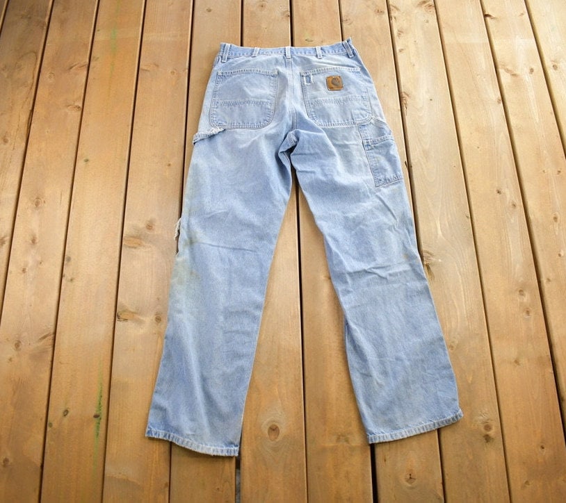 Vintage 1980s Carhartt Distressed Jeans Size 30x30