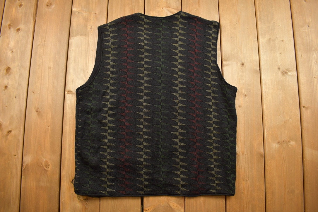 Vintage 1980s Knitted Sweater Vest