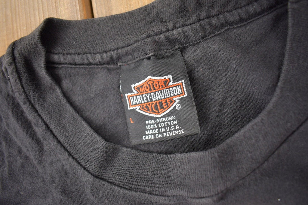 Vintage 1990s San Francisco Harley Davidson Motorcycles Single Stitch Graphic T-Shirt Made In USA