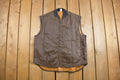 Vintage 1980s Brown Vest
