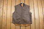 Vintage 1980s Brown Vest